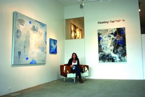 Lisa Aslanian at her gallery