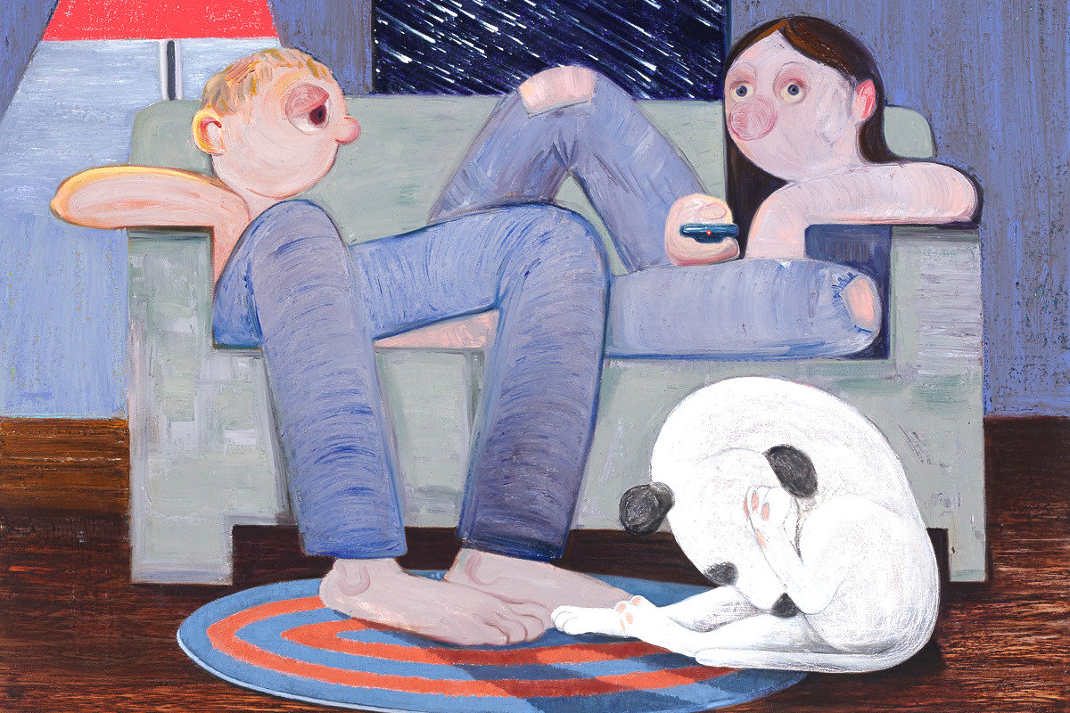 Nicole Eisenman Watchers 2016 Remarks on Color: Bright White